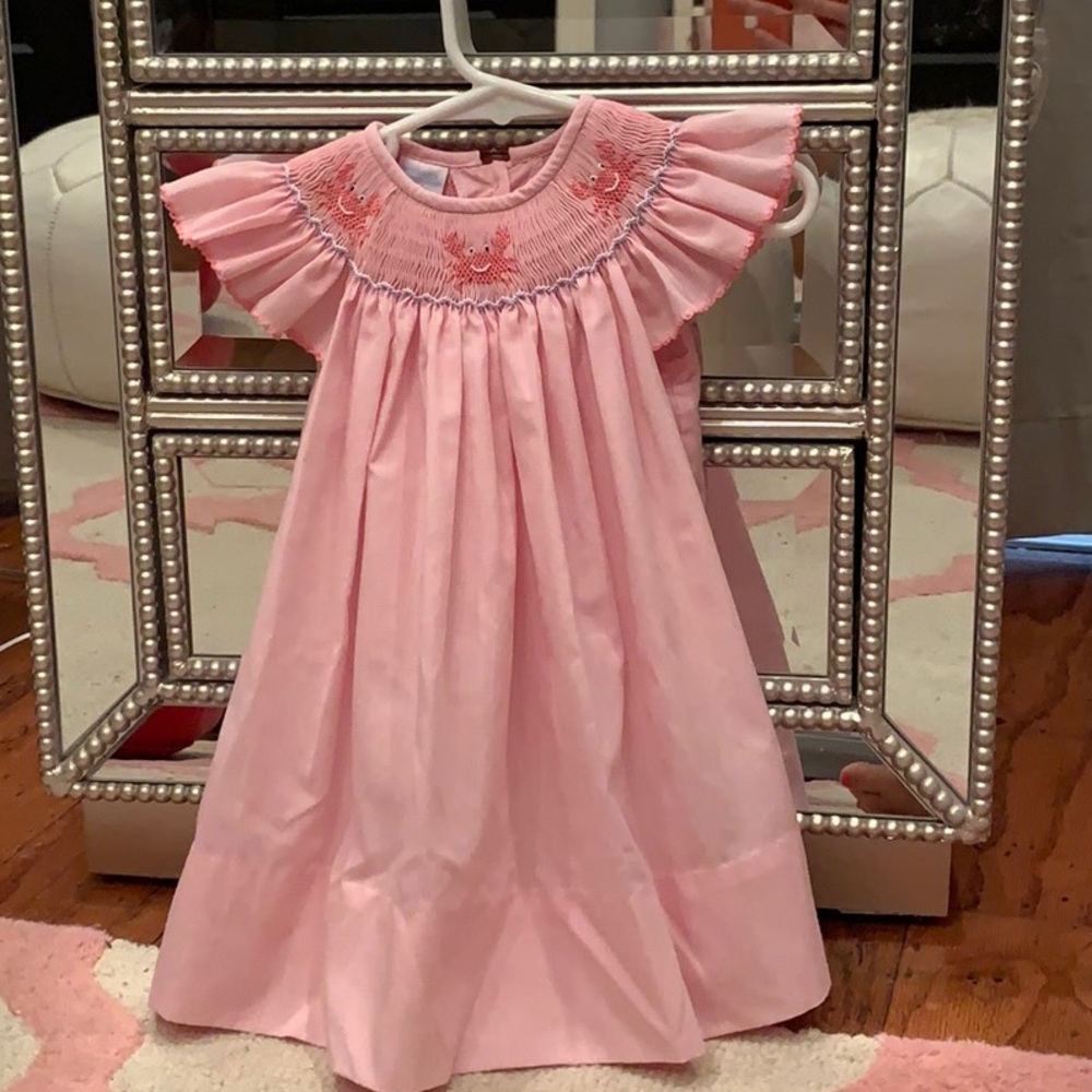 Smocked dress 9 months